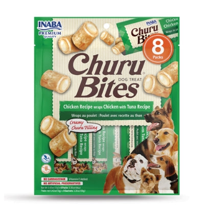CHURU BITES Chicken Recipe wraps Chicken with Tuna Recipe INABA