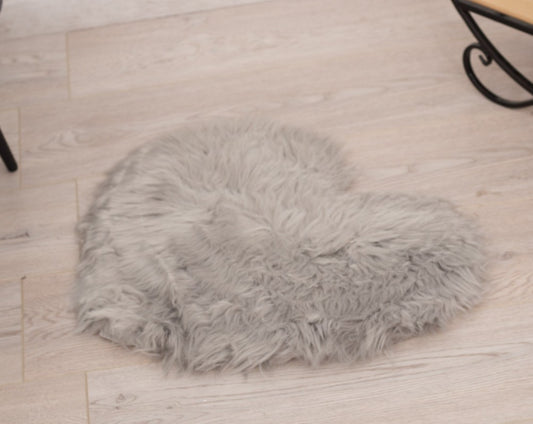 Heart shaped rug