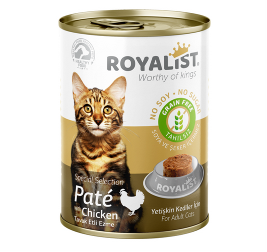 Royalist pate 400g chicken canned ground chicken flavour