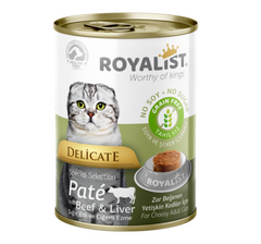 Royalist pate 400g beef &amp; liver canned ground with liver and meat flavour