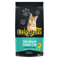 Econature plus 15 кг стерилизованной курицы в домашних условиях.