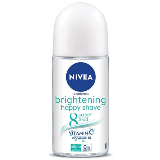 Nivea brightening happy shave roll on 50ml