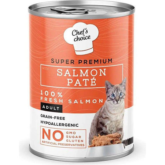 Chef's choice pate 400g salmon canned ground salmon flavour