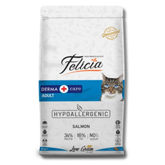 Felicia 2 кг Derma care лосось для взрослых