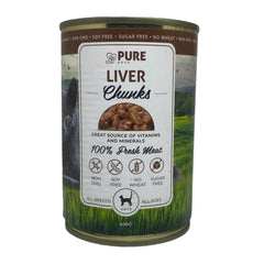 Purepet gravy chunks 400g liver معلب قطع بالمرق نكهة الكبدة