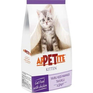 Appettire kitten chicken 1.5kg بنكهة الدجاج للقطط الصغيرة