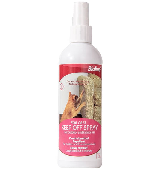 Keep off spray to keep cats off furniture