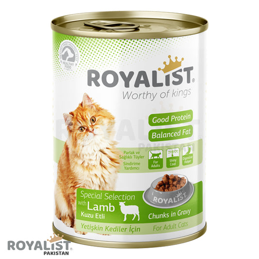 Royalist gravy chunks 400g lamb canned chunks in gravy flavoured with meat