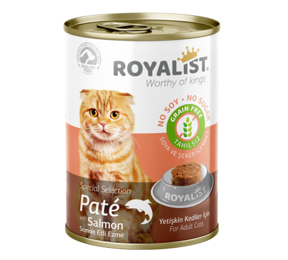 Royalist pate 400g salmon معلب مطحون بنكهة السالمون