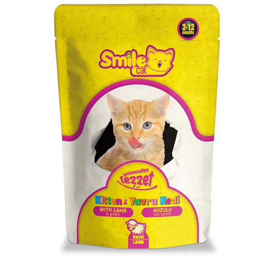 Smile kitten pouch 100g  مغلف للقطط الصغيرة