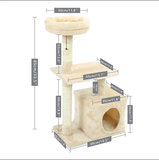 Scratcher with house size 85*50