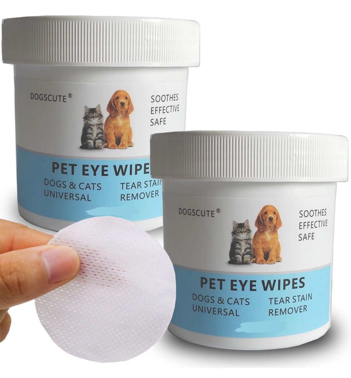 مناديل علاج العين 200 قطعة pet eye wipes 200pcs