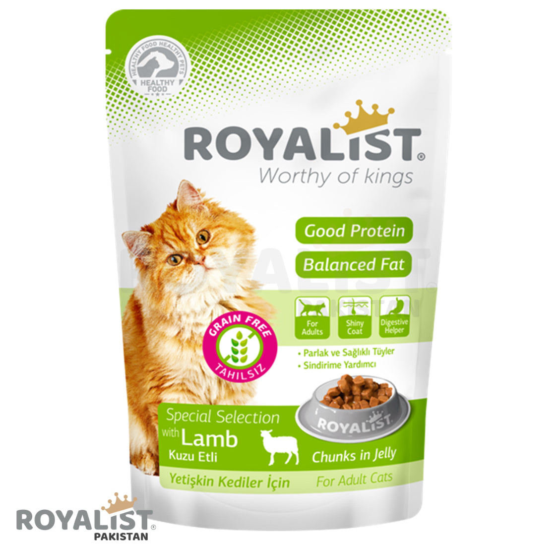 Royalist pouch 85g lamb flavoured