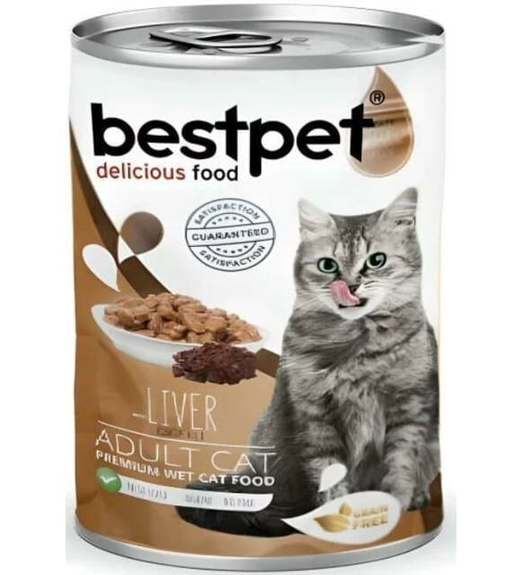 Bestpet gravy chunks 400g liver معلب قطع بالمرق بنكهة الكبدة