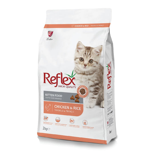 Reflex 2kg kitten chicken for kittens with chicken flavour