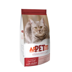 Appettire sterillised chicken 1.5kg بنكهة الدجاج للقطط المعقمة