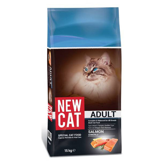 Newcat 15kg salmon شوال بنكهة سالمون