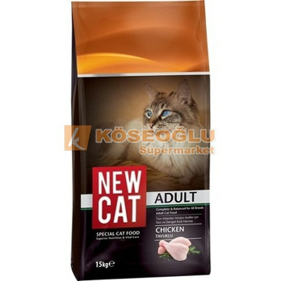 Newcat 15kg chicken شوال بنكهة الدجاج